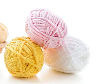 chunky knit chenille yarn