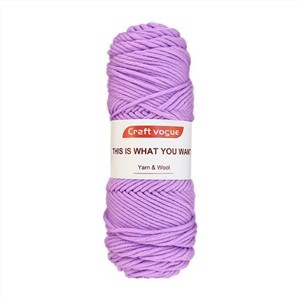 Fil acrylique surdimensionné