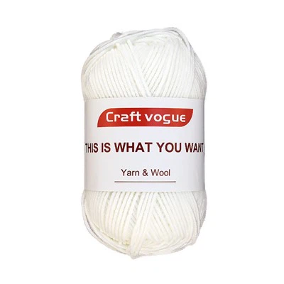 Fil de coton blanc