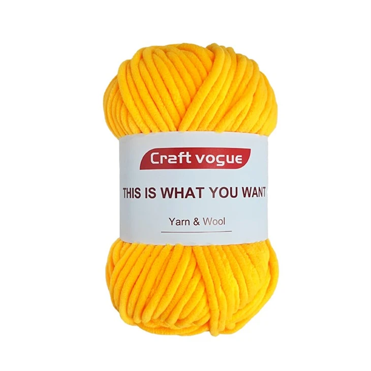 Fil de chenille de poids volumineux
