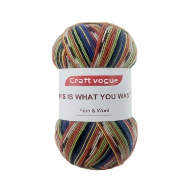 Fils de chaussette jacquard